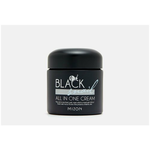 MIZON Крем для лица с экстрактом черной улитки 90% mizon black snail all in one snail cream 75ml anti wrinkle whitening moisturize