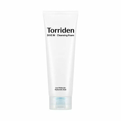 Очищающая пенка с низкомолекулярной гиалуроновой кислотой Torriden Dive-In Low Molecular Hyaluronic Acid Cleansing Foam 150 мл