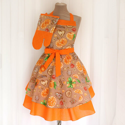 Фартук с прихваткой 