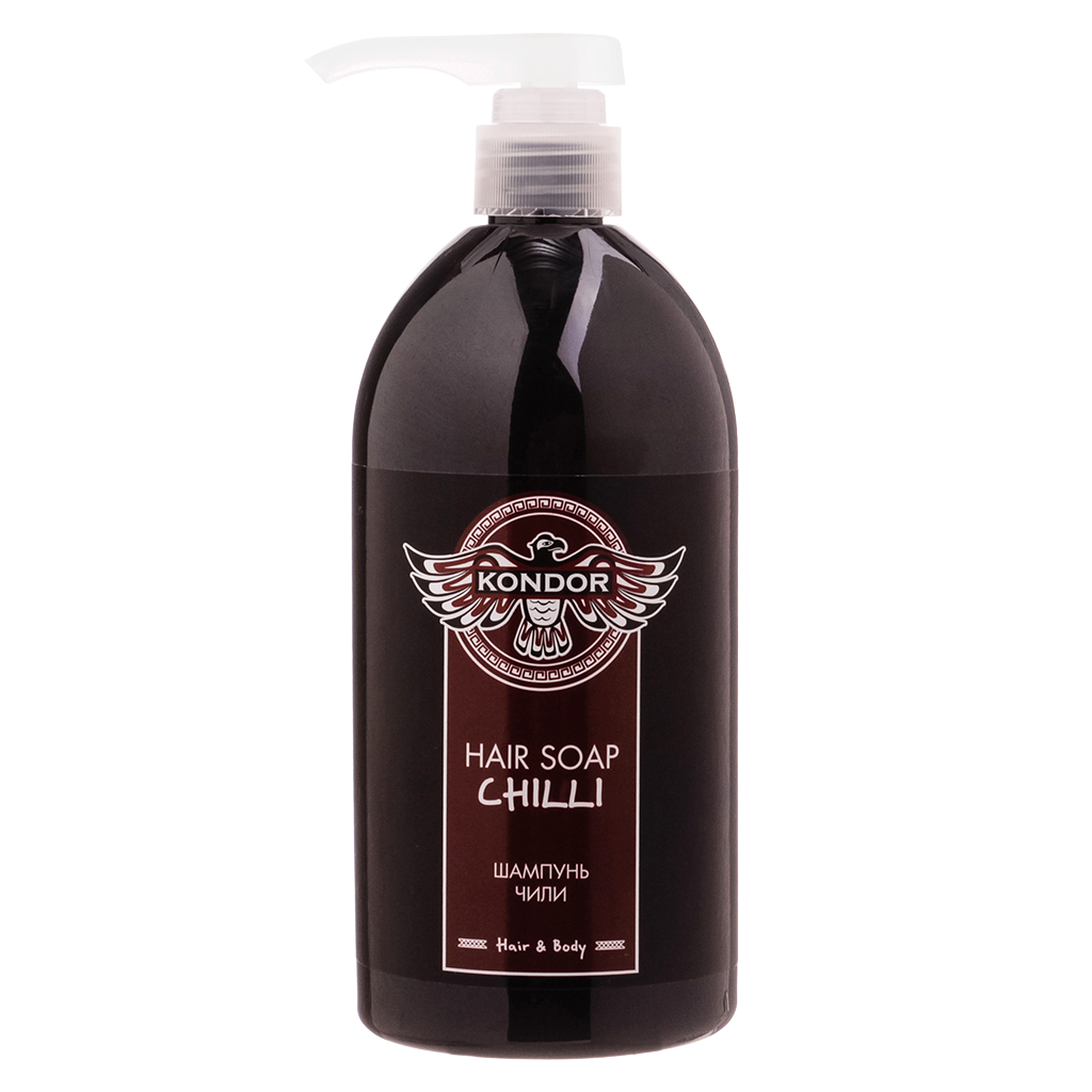 Кондор (Kondor) Hair&Body Шампунь для мужчин Hair Soap Chilli Чили 750 мл 1 шт