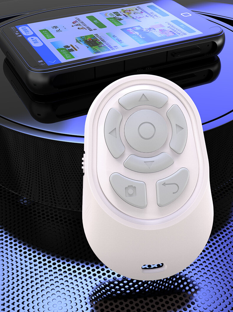 Пульт для селфи / Брелок Bluetooth / Блютуз кнопка для селфи / Беспроводной селфи пульт / Блютуз кнопка для управления камерой телефона — фото 8