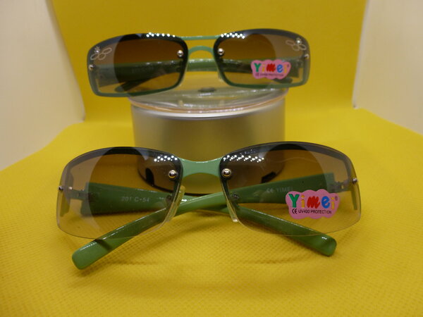 Солнцезащитные очки YIMEI, овальные, складные, со 100% защитой от УФ-лучей