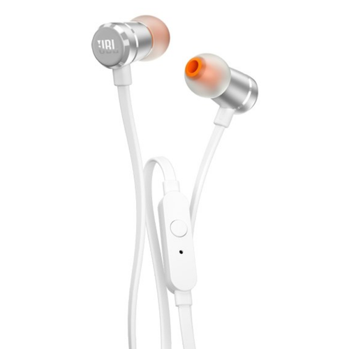 Наушники внутриканальные проводные Т290 mini jack 35mm серебряные 1049₽