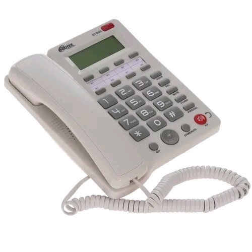 Телефон проводной RITMIX RT-550 white