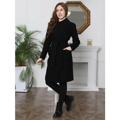Пальто Louren Wilton, размер 40, черный пальто louren wilton размер 40 черный