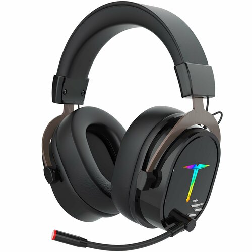 Наушники беспроводные игровые с механическим управлением и микрофоном Наушники Bluetooth 50 G1000 наушники полноразмерные для смартфона ПК PS XBOX MAC как HyperX как Razer черный 4390₽