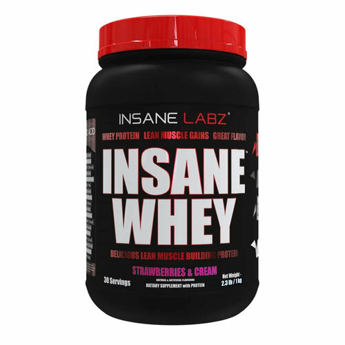 Insane Labz Insane Whey 1000g (Клубника) insane labz straine 256г черника