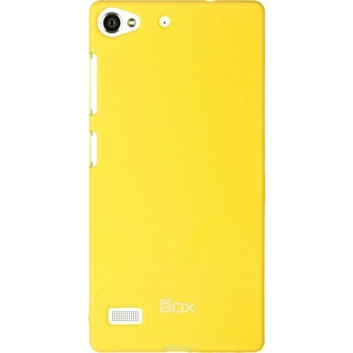 Накладка пластиковая Skinbox 4People для Lenovo Vibe X2 желтая 350₽