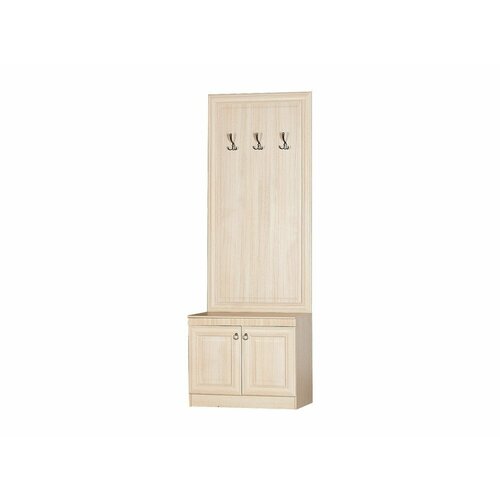 Тумба с вешалкой Инна №620, денвер светлый