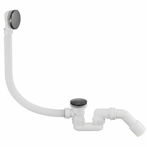 Автоматический слив-перелив для ванны Grocenberg GB230BG, цвет: Графит