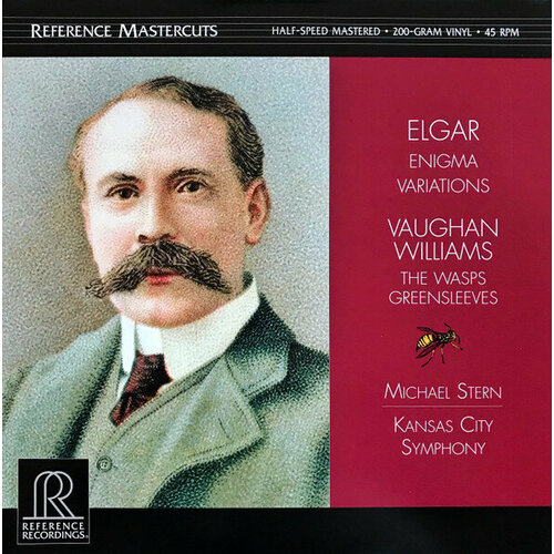 Виниловая пластинка Michael Stern / Elgar: Enigma Variations/ Williams: The Wasps, Greensleeves (2LP) aciman a enigma variations