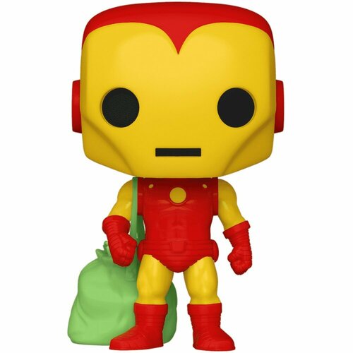 Фигурка Funko головотряс Marvel Comics - POP! - Iron Man (with Gifts) (Holiday) 72188 printio футболка классическая утка тони старк