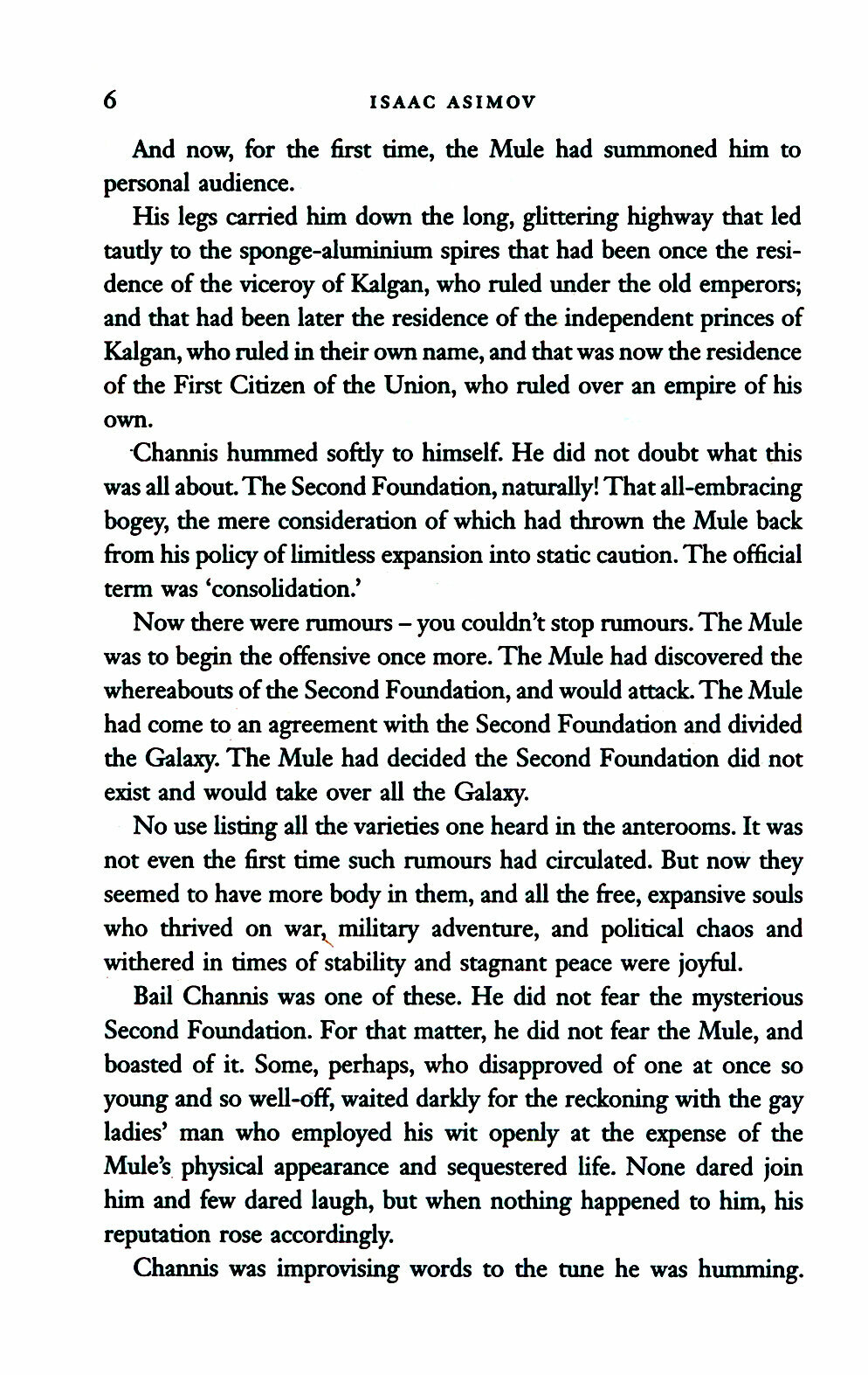 Asimov Isaac "Second Foundation" мелованная - фото №3