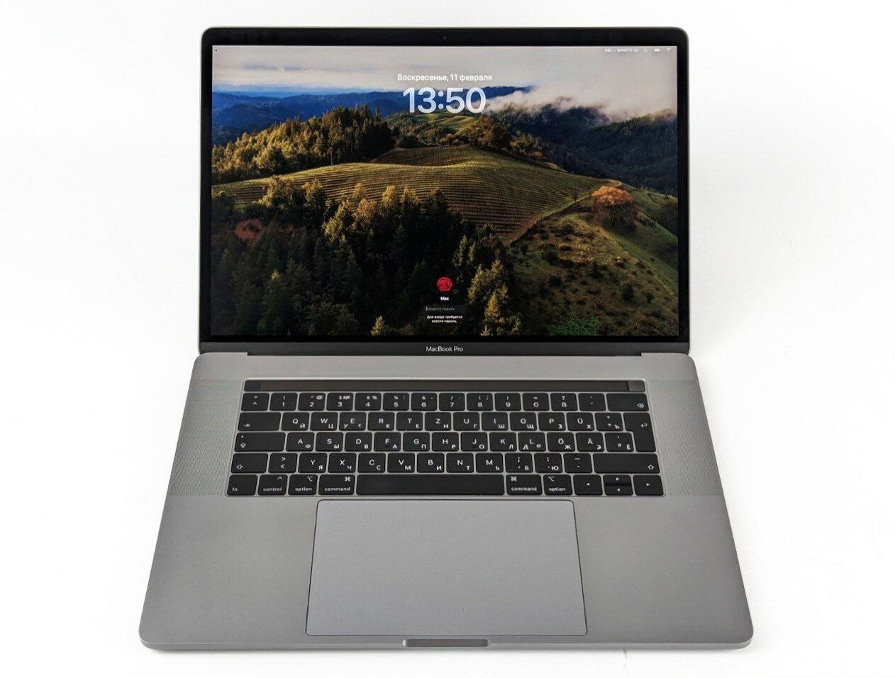 15.4" Ноутбук Apple MacBook Pro 15 Mid 2018 (Intel Core i7-8850H, Radeon Pro 560X, 32GB RAM, SSD 1TB, 2880x1800 Retina, TouchBar, macOS Ventura)
