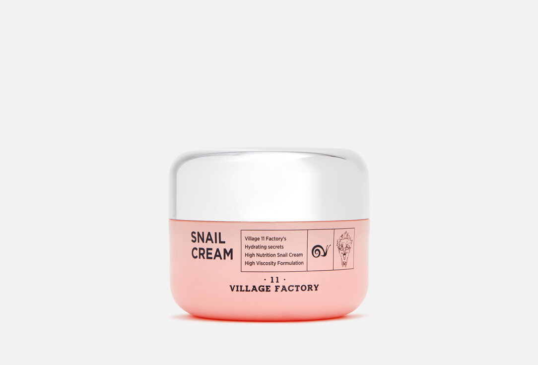 Крем для лица с улиточным муцином Village 11 Factory, Snail Cream 50мл