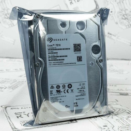 35 жесткие диски Seagate Exos 7E10 8Tb 1814700₽