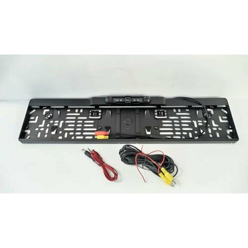 Камера заднего вида в рамке номера инфракраснаяnight vision КОД 5800-01 220000₽