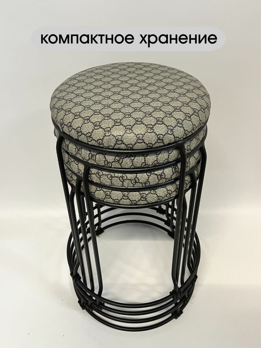 фото Табурет "Банкет" с мягким сиденьем