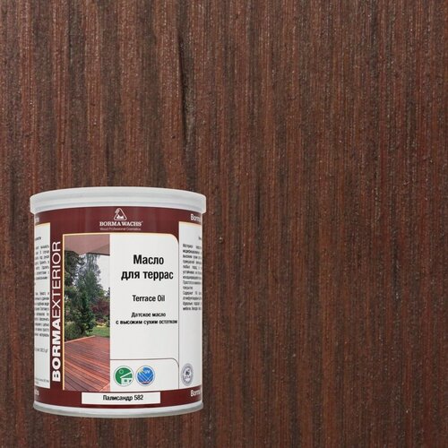 Изображение товара Масло для террас Borma Terrace Oil 1 л 582 Палисандр 4971IL-DS582