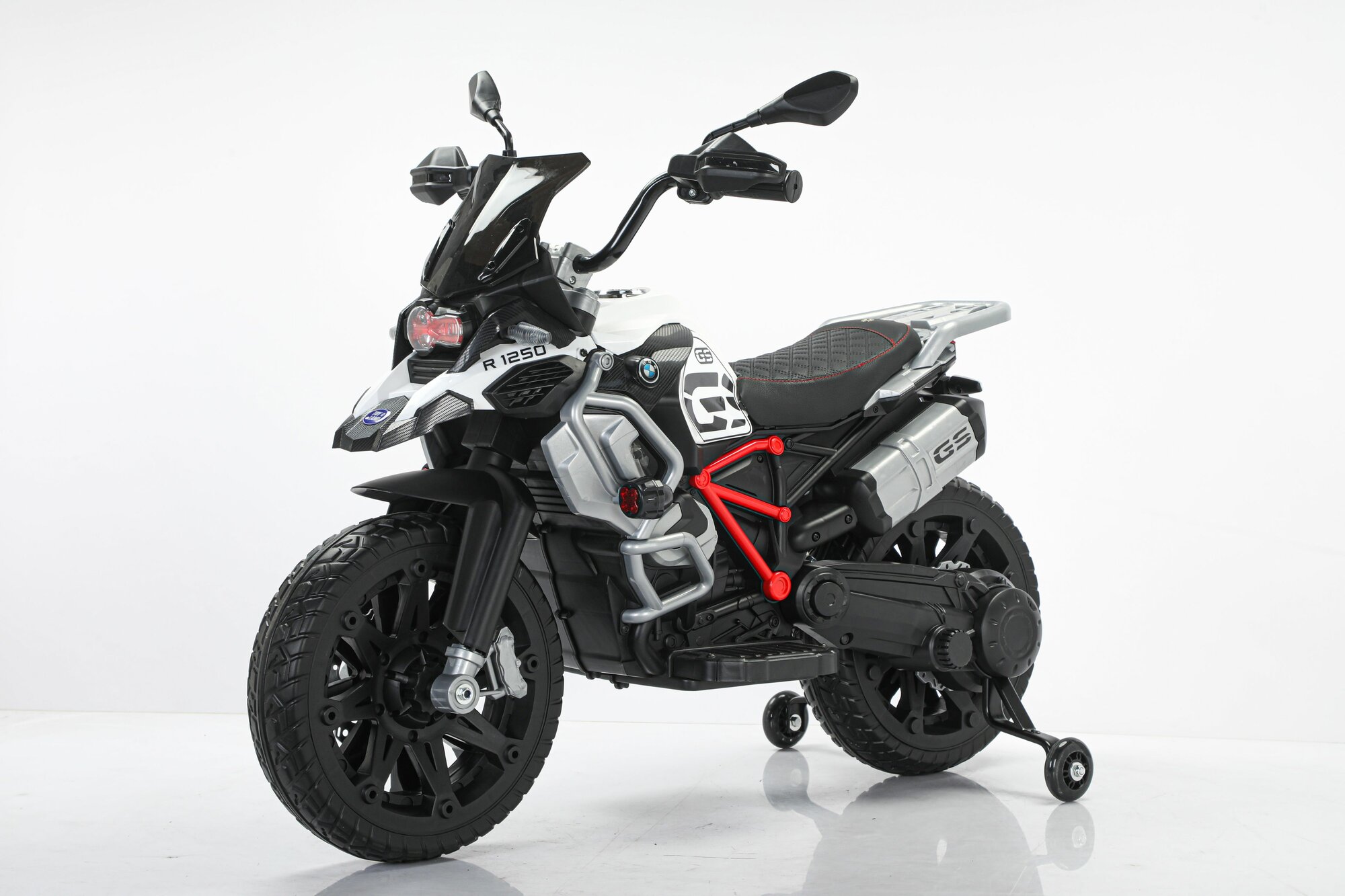 Детский электромотоцикл Moto BMW R 1250, EVA колёса — фото 1