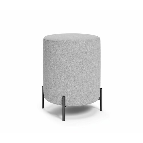 Пуф Gufo Circlе Camby 82 (43х54), букле, цвет светло-серый