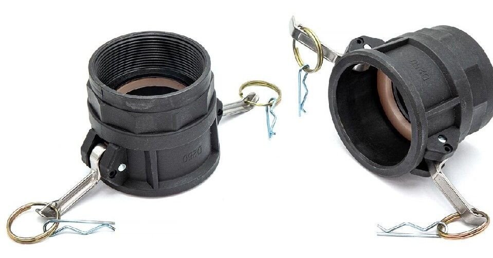 Камлок полипропиленовый D-125 1 1/4" (32 мм) — фото 1