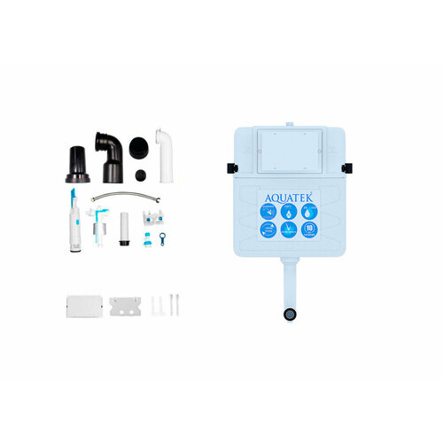 INS-0000019 Aquatek Смывной бачок скрытого монтажа для приставных унитазов 10500₽
