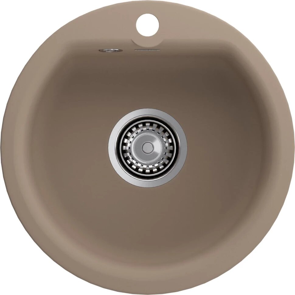 Кухонная мойка GranFest Smart 435 434x434 см песочный