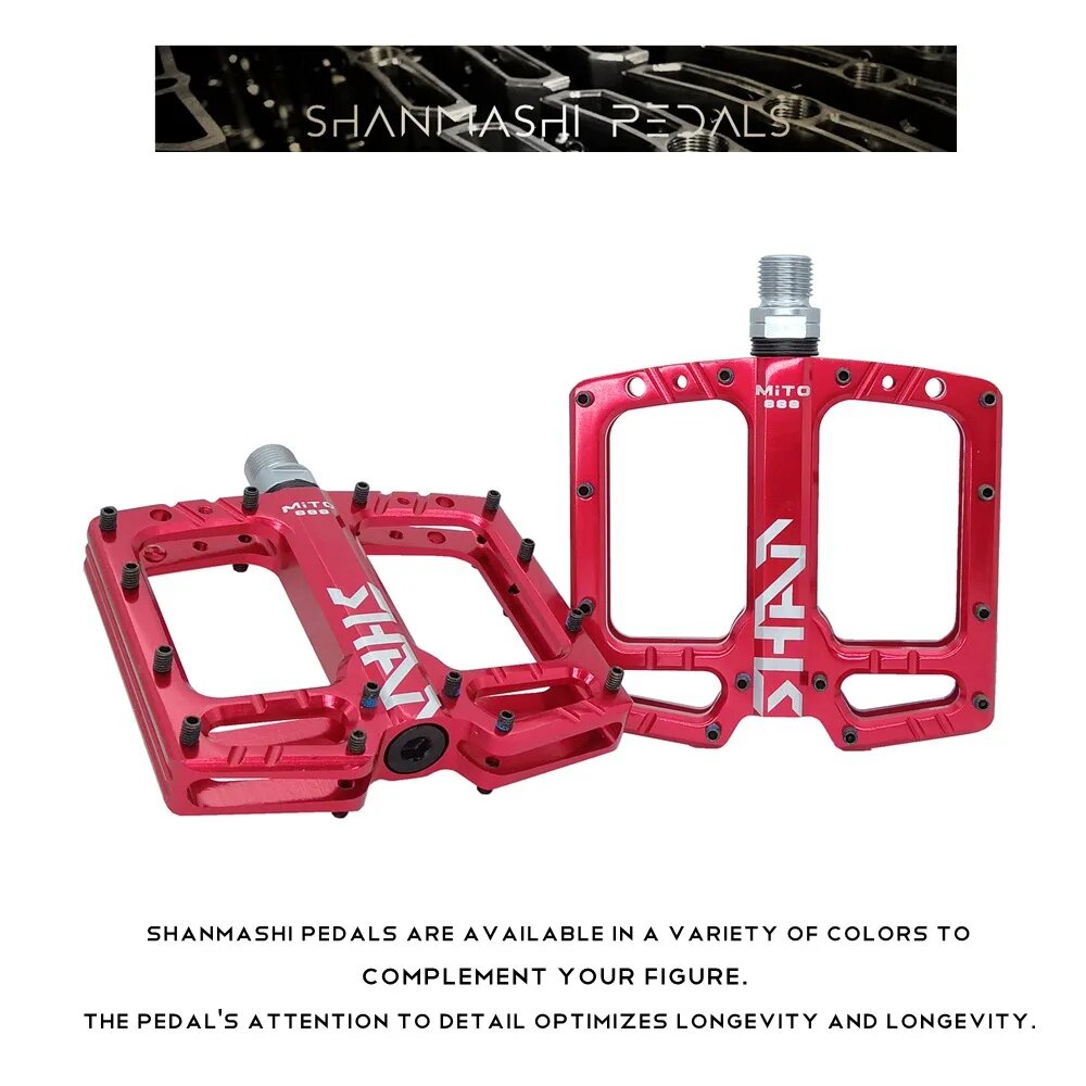 MITO Педали для горных велосипедов Red