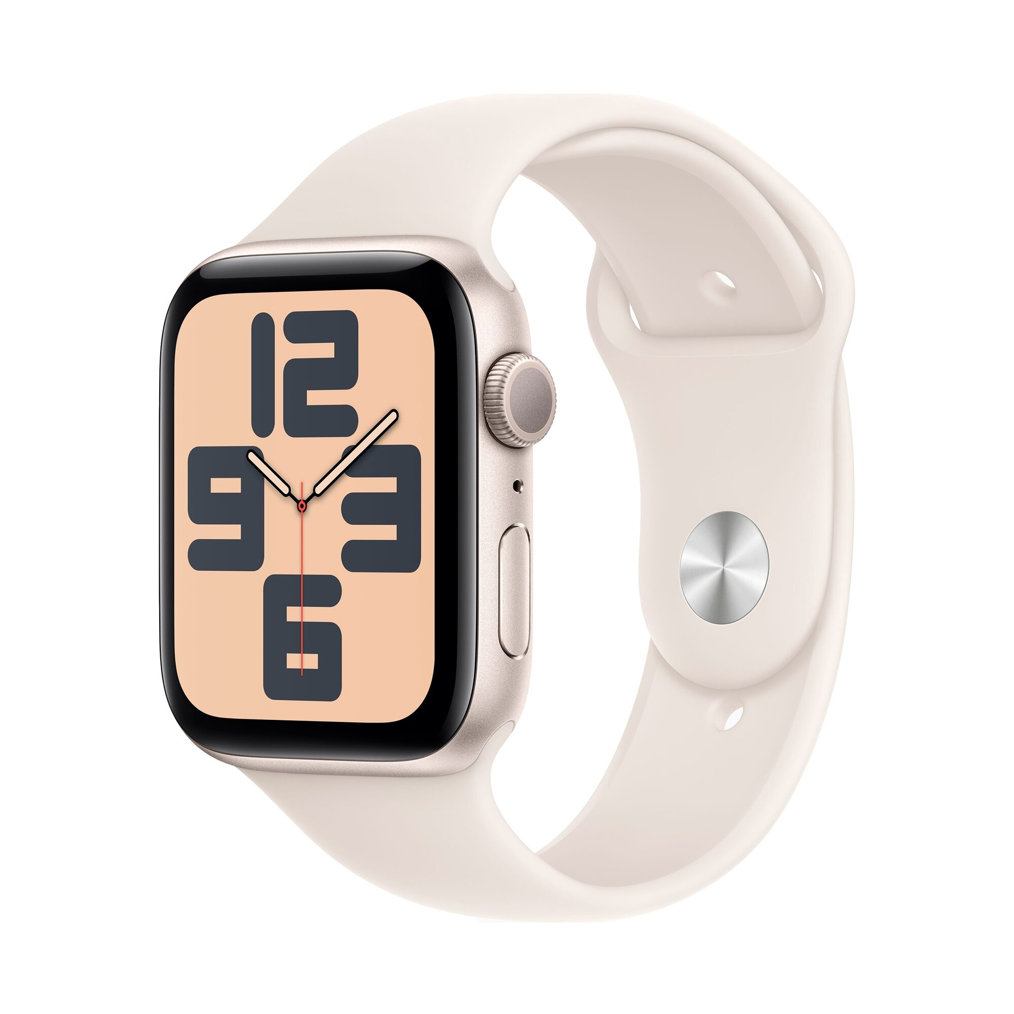 Умные часы Apple Watch SE (2024) 40мм Starlight, Sport Band Starlight S/M