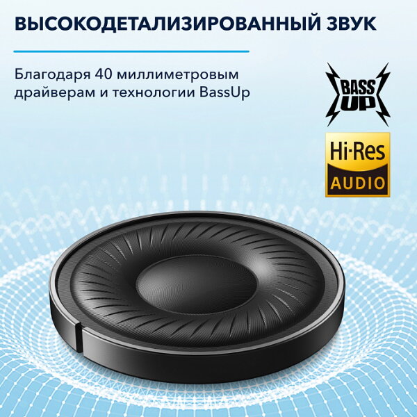 Наушники Anker SoundCore Life Q20i Hybrid, шумоподавление до 90%, чёрные — фото 1