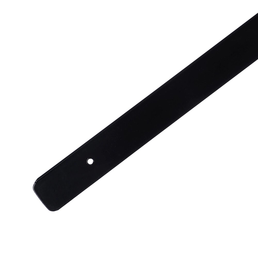 Планка для столешниц 28 мм R3 торцевая черная