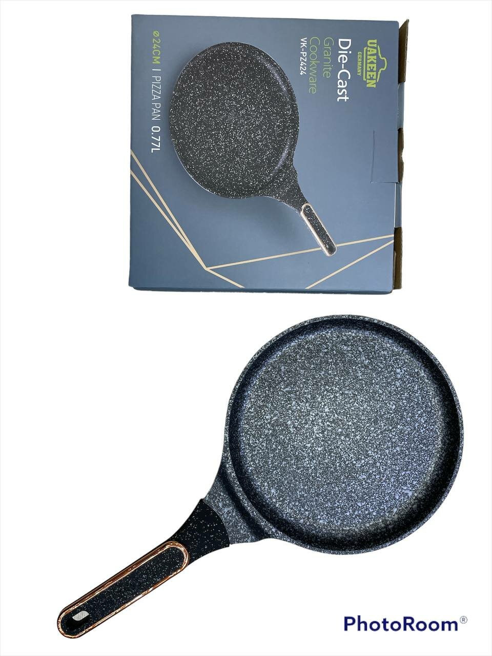 Блинница UAKEEN, керамика, антипригарное покрытие, диаметр 24 см