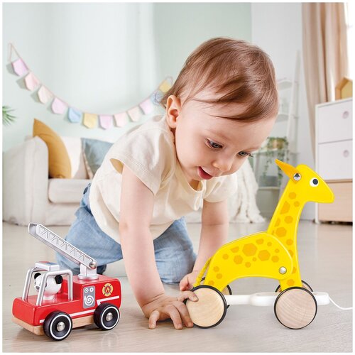 фото Каталка для малышей серия "зверики", жираф hape