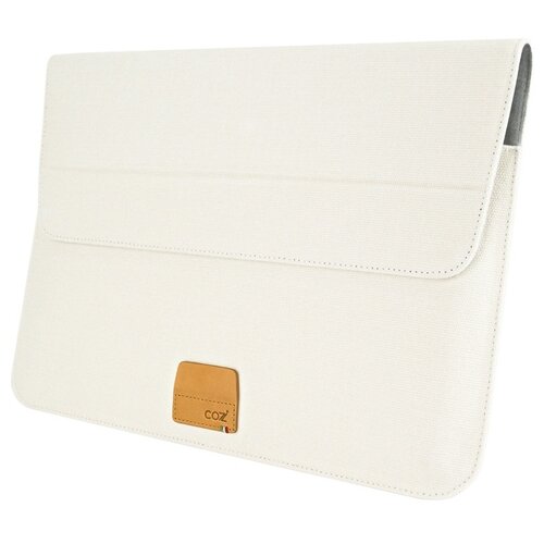 фото Чехол для ноутбука cozistyle canvas stand sleeve for macbook 13" - creamy white (cpss13022)