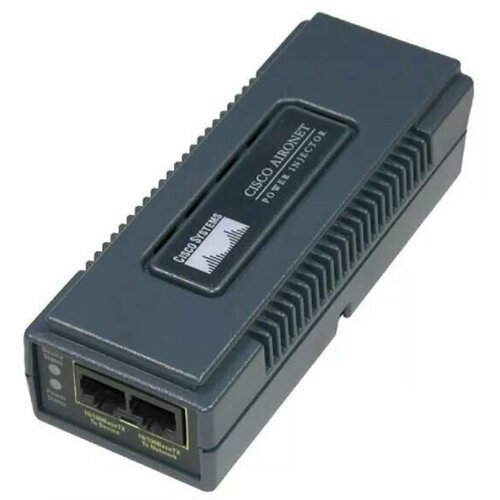 Cisco Инжектор питания Cisco AIR-PWRINJ3 (для Cisco Aironet 1100, 1130AG, 1200, 1230AG и 1240AG серий) cisco инжектор питания cisco air pwrinj3 для cisco aironet 1100 1130ag 1200 1230ag и 1240ag серий