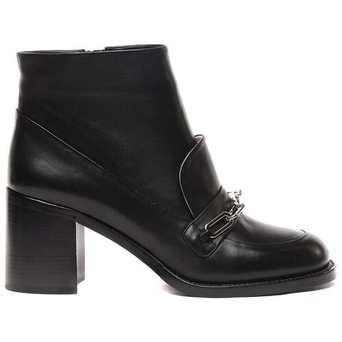 фото Basconi 13721bc полусапоги женский черный+натуральная кожа