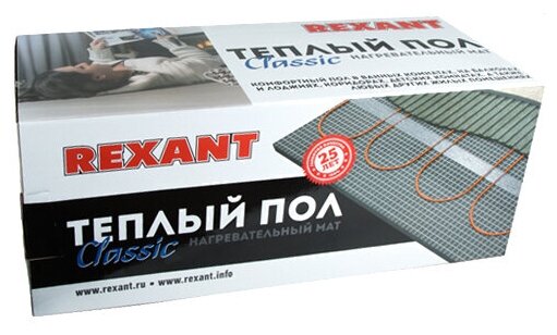 Мобильный теплый пол, REXANT, Classic RNX-13-1950 1950, 13 м2, 2600х50 см - фотография № 13