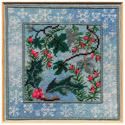фото Набор для вышивания winter evergreens derwentwater designs im304