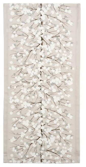 Комплект Этель Новогодняя гирлянда 5135214, 70х30 см, серый