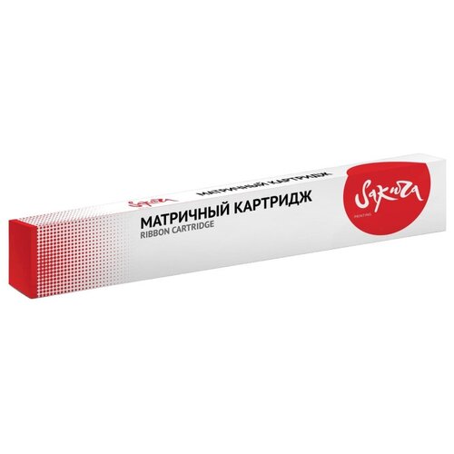 Картридж матричный SAKURA C13S015637BA чер. для EPSON LX350/LQ350