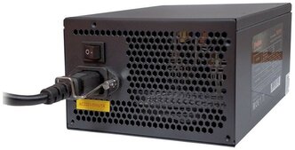 Exegate EX219465RUS-S Блок питания XP600, ATX, SC, black, 12cm fan, 24p+4p, 6/8p PCI-E, 3*SATA, 2*IDE, FDD + кабель 220V с защитой от выдергивания, 278173