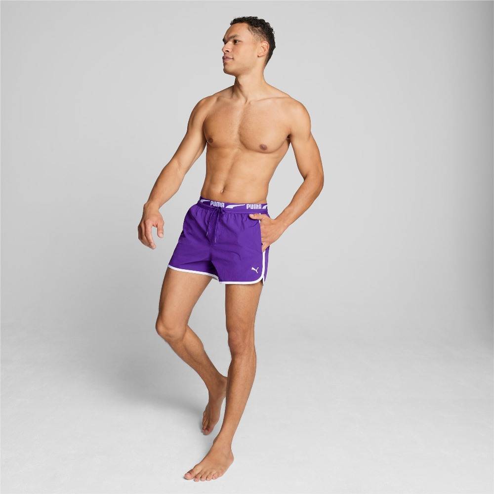 Шорты для плавания PUMA Swim, размер M, фиолетовый — фото 1