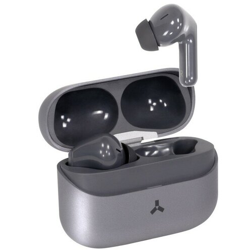 Наушники Accesstyle Terra ANC беспроводные вакуумные шумоподавление BT52 380мАч серые 682100₽