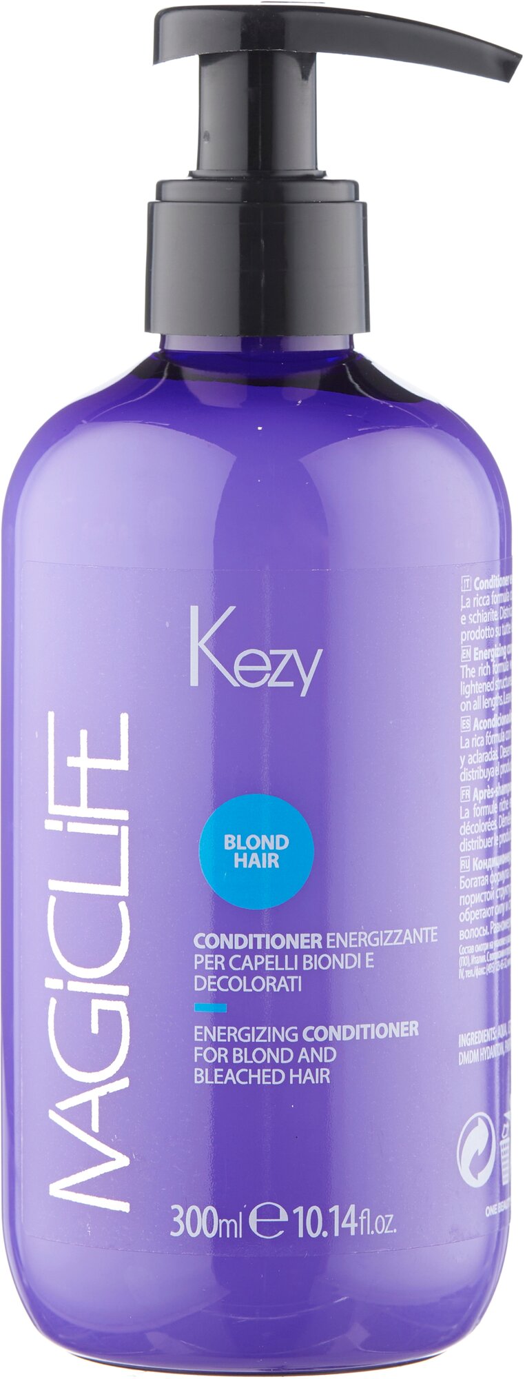 Enrgizing conditioner for blond and bleached hair Кондиционер укрепляющий для светлых и обесцвеченных волос