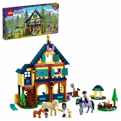 Конструктор LEGO Friends Лесной клуб верховой езды