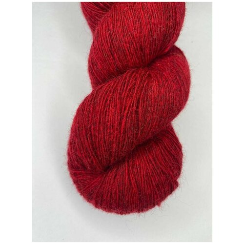 Пряжа для вязания шерсть 8/1 Dark Red 155-165 г.