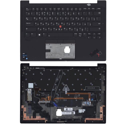 Клавиатура keyboard для ноутбука Lenovo ThinkPad X1 Carbon Gen 9 топкейс 14947₽