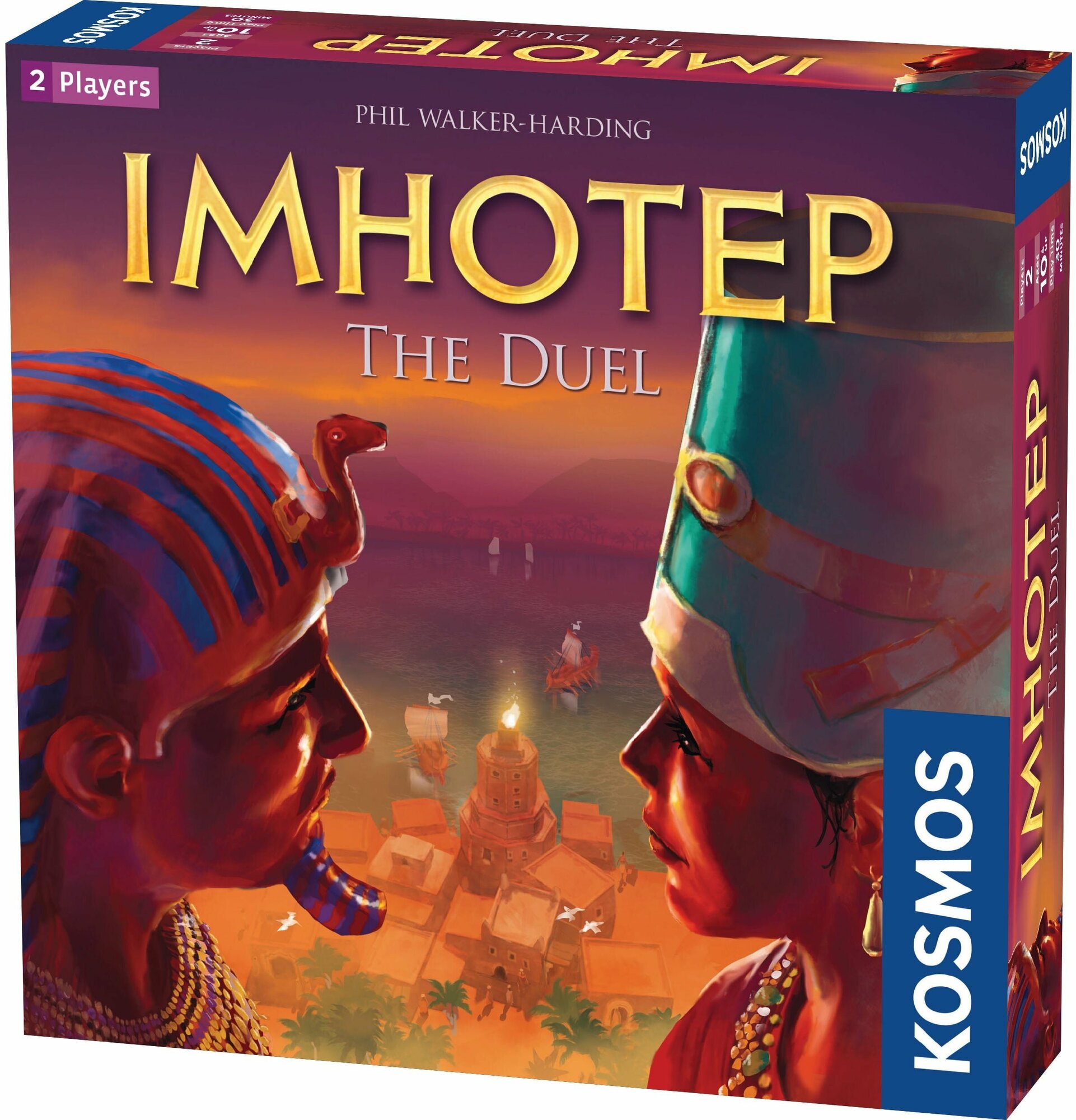 Настольная игра KOSMOS Imhotep: The Duel (Имхотеп: Дуэль)