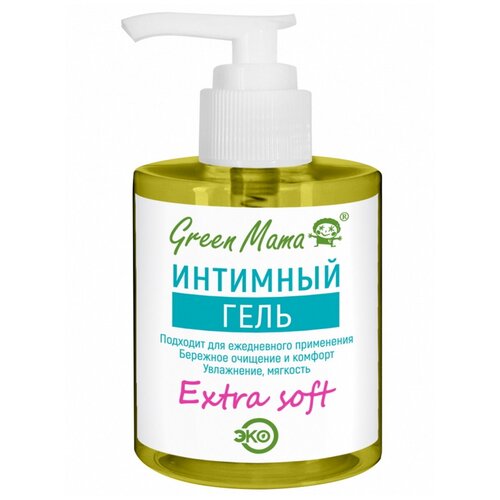 Гель для интимной гигиены GREEN MAMA extra soft 300 мл